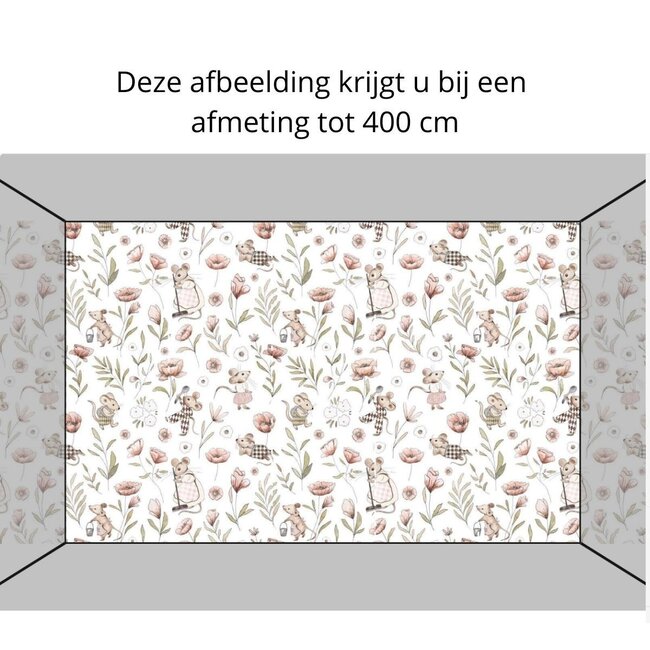 Papier peint intissé Kikki Belle Souris Joyeuses – Qualité Supérieure