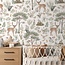 Non-woven Wallpaper Fantastic Forest White  – Luxury Kids Wallpaper