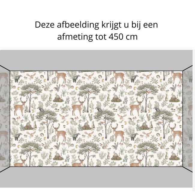 Vliesbehang Fantastic Forest White – Luxe Kinderbehang