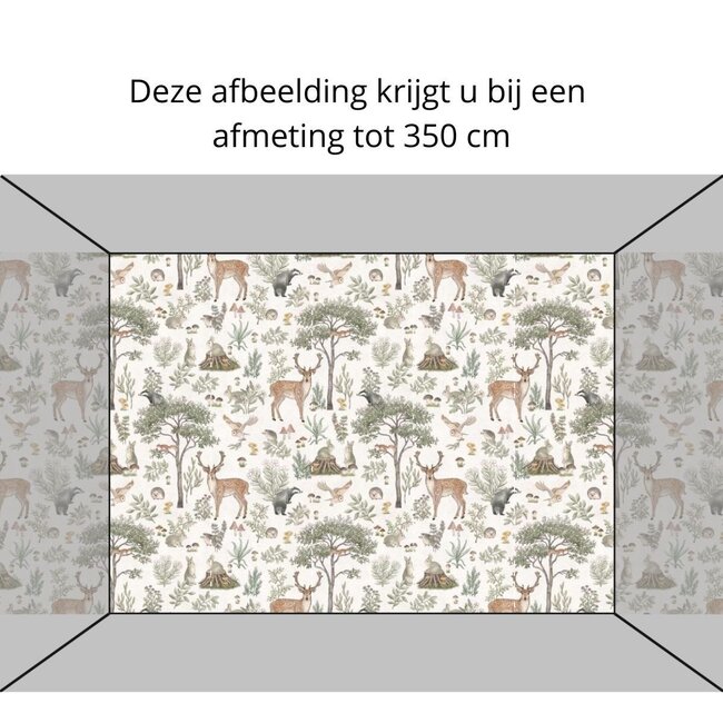 Vliesbehang Fantastic Forest White – Luxe Kinderbehang