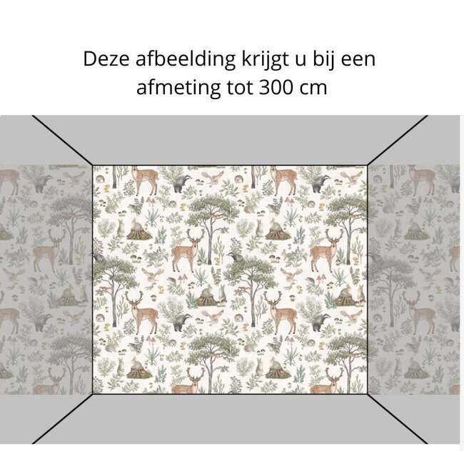 Vliesbehang Fantastic Forest White – Luxe Kinderbehang