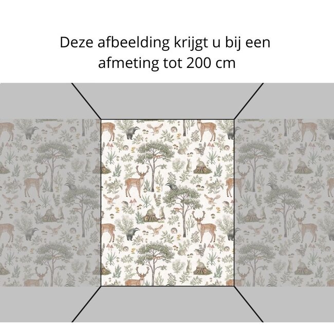 Vliestapete Fantastic Forest White – Luxuriöse Kindertapete