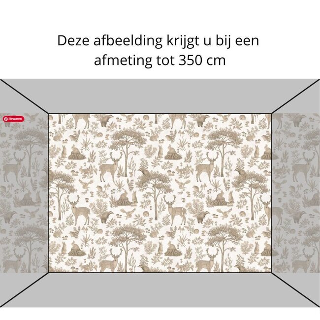 Papier peint intissé Kikki Belle Fantastic Forest Vintage White – Papier Peint de Luxe