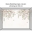 Papier peint intissé Kikki Belle Fleurs Suspendues – Papier Peint Romantique