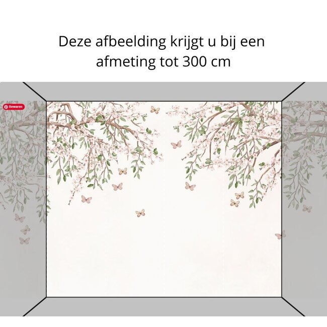 Papier peint intissé Kikki Belle Fleurs Suspendues – Papier Peint Romantique