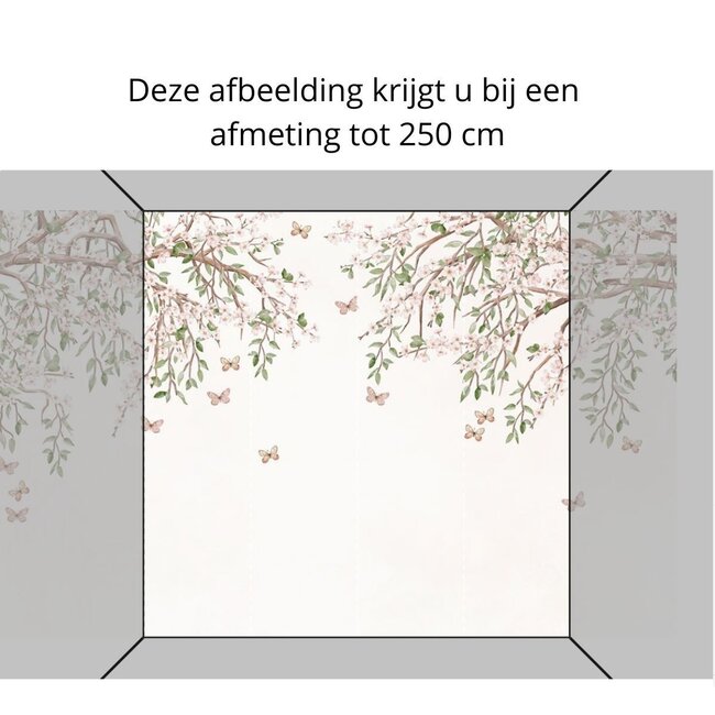 Papier peint intissé Kikki Belle Fleurs Suspendues – Papier Peint Romantique