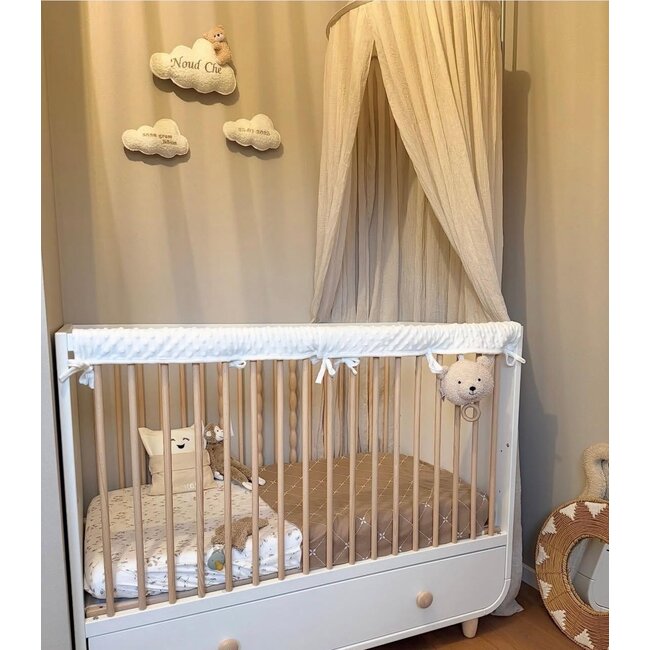 Wolken mit Bärchen 3-teilig – süße Wanddekoration fürs Baby- und Kinderzimmer