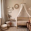 Nuages avec ourson 3 pièces – jolie décoration murale pour chambre d’enfant
