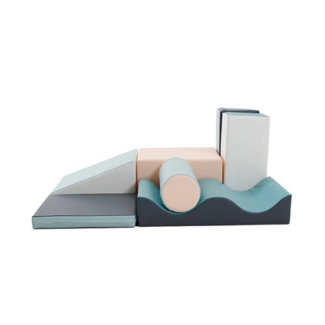 IGLU Softplay Set de blocs en mousse Discover |  pastel