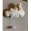 Wolkjes met beertje 3-delig – schattige wanddecoratie voor baby- en kinderkamer