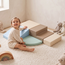 Foam blokken set Corner in Earth Pastel– veilig, zacht en motoriek stimulerend