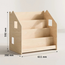 Montessori Kinderboekenkast Naturel 61x39x61 cm