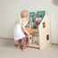 Montessori Kinderboekenkast Naturel 61x39x61 cm