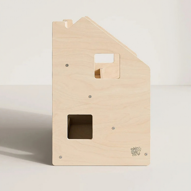 Montessori Kinderboekenkast Naturel 61x39x61 cm
