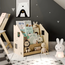 Montessori Kinderboekenkast Naturel 61x39x61 cm