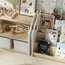 Montessori Kinderboekenkast en Speelgoedkast