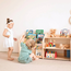 Montessori Kinderboekenkast en Speelgoedkast