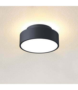 Artdelight LED Plafondlamp Zwart - Chicago 150
