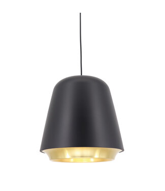 Artdelight Design Hanglamp Zwart/Goud - Santiago