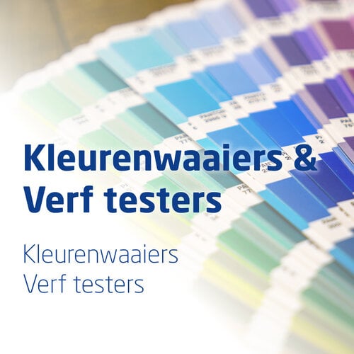 Kleurenwaaiers & verf testers