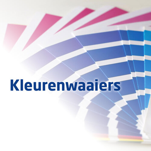 Kleurenwaaiers
