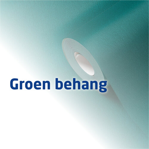 Groen behang