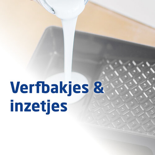 Verfbakjes & inzetjes Verfbakjes & inzetjes