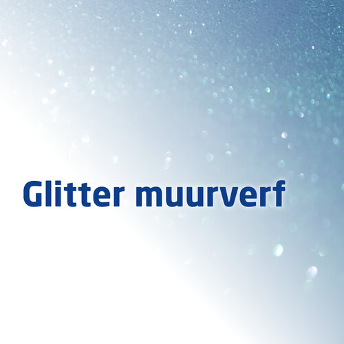Glitter muurverf
