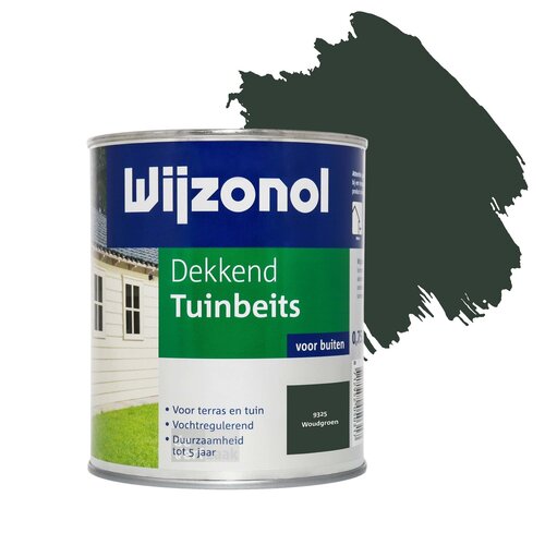 Wijzonol Dekkend Tuinbeits - Woudgroen Wijzonol Dekkend Tuinbeits - Woudgroen