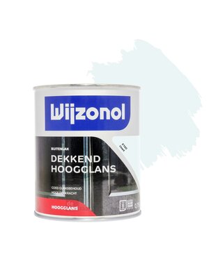 Wijzonol Dekkend Hoogglanslak 750 ml 9100 Ijswit