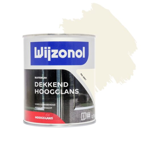 Wijzonol Dekkend Hoogglanslak 750 ml RAL 9001 Wijzonol Dekkend Hoogglanslak 750 ml RAL 9001