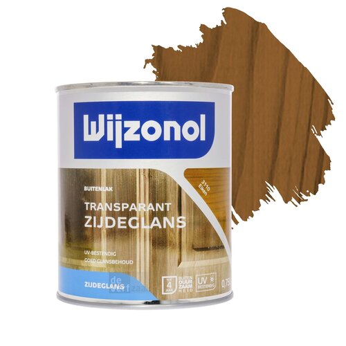 Wijzonol Transparant Zijdeglanslak 750 ml 3110 Eiken Wijzonol Transparant Zijdeglanslak 750 ml 3110 Eiken