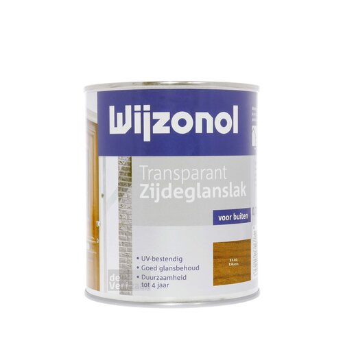 Wijzonol Transparant Zijdeglanslak 750 ml 3110 Eiken Wijzonol Transparant Zijdeglanslak 750 ml 3110 Eiken