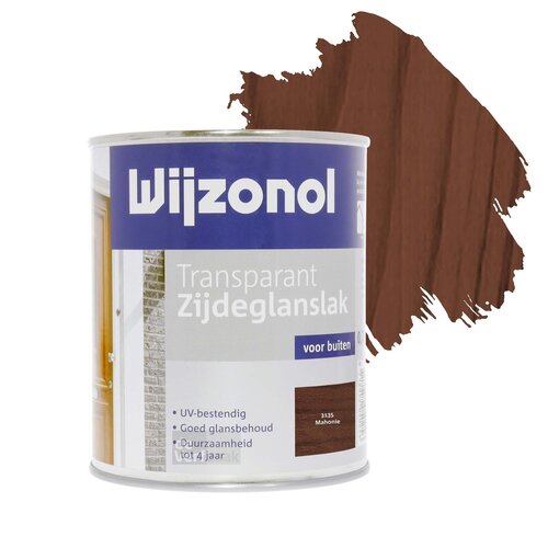 Wijzonol Transparant Zijdeglanslak 750 ml 3135 Mahonie
