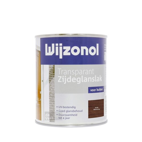 Wijzonol Transparant Zijdeglanslak 750 ml 3135 Mahonie