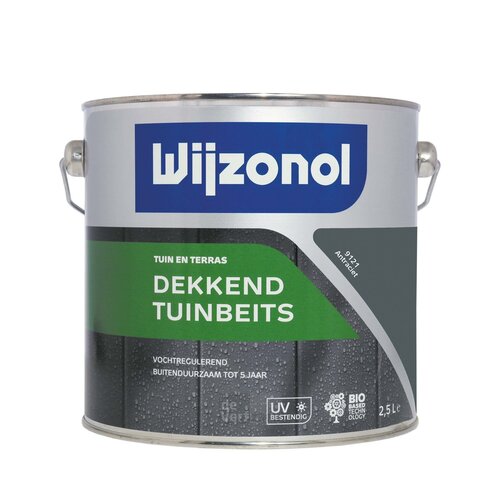 Wijzonol Dekkend Tuinbeits - Antraciet Wijzonol Dekkend Tuinbeits - Antraciet