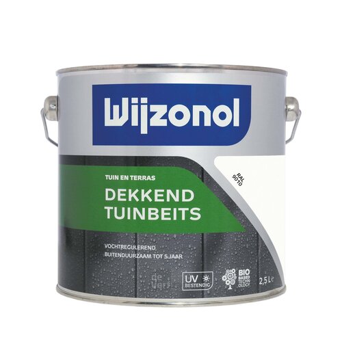 Wijzonol Dekkend Tuinbeits - RAL 9010 Wijzonol Dekkend Tuinbeits - RAL 9010