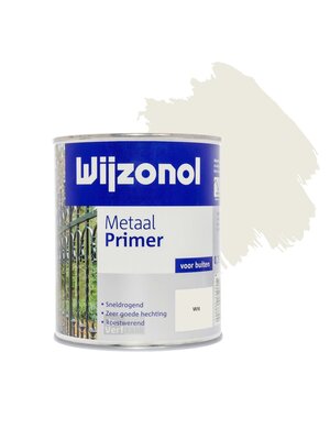 Wijzonol Metaal Primer 0,75 liter Wit