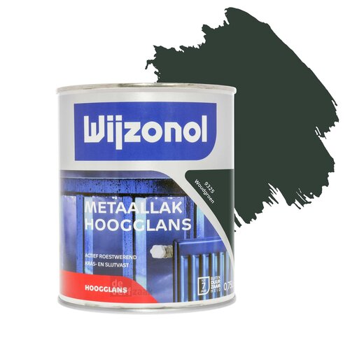 Wijzonol Metaallak Hoogglans 9325 Woudgroen Wijzonol Metaallak Hoogglans 9325 Woudgroen