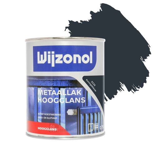 Wijzonol Metaallak Hoogglans 9226 Koningsblauw Wijzonol Metaallak Hoogglans 9226 Koningsblauw