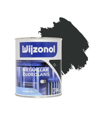 Wijzonol Metaallak Zijdeglans 9450 Zwart