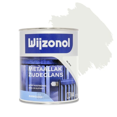 Wijzonol Metaallak Zijdeglans RAL 9010 Wijzonol Metaallak Zijdeglans RAL 9010