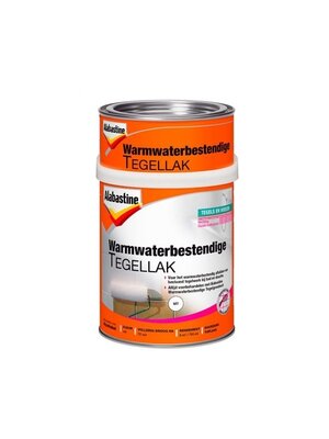 Alabastine Warmtebestendige Tegellak 750 ml - Wit