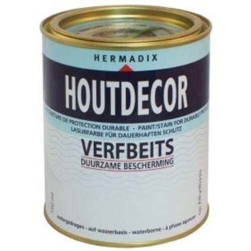 Hermadix Houtdecor Verfbeits Transparant - 2,5 liter Hermadix Houtdecor Verfbeits Transparant - 2,5 liter