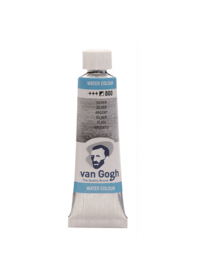 Van Gogh Van Gogh Aquarelverf Tube 10 ml Zilver Van Gogh Van Gogh Aquarelverf Tube 10 ml Zilver