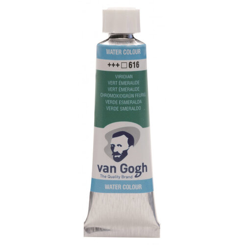 Van Gogh Van Gogh Aquarelverf  Tube 10 ml Vert Émeraude Van Gogh Van Gogh Aquarelverf  Tube 10 ml Vert Émeraude