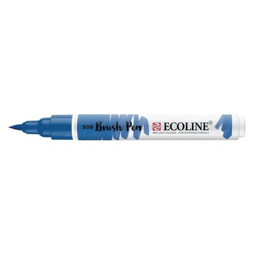 Royal Talens Ecoline Brushpen Pruisisch Blauw Royal Talens Ecoline Brushpen Pruisisch Blauw