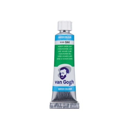 Van Gogh Van Gogh Aquarelverf Tube 10 ml Hookersgroen Licht Van Gogh Van Gogh Aquarelverf Tube 10 ml Hookersgroen Licht