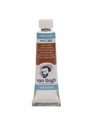 Van Gogh Aquarelverf - tube - Sienna Gebrand 411 Van Gogh Aquarelverf - tube - Sienna Gebrand 411