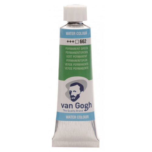 Van Gogh Van Gogh Aquarelverf Tube 10 ml Permanentgroen Van Gogh Van Gogh Aquarelverf Tube 10 ml Permanentgroen